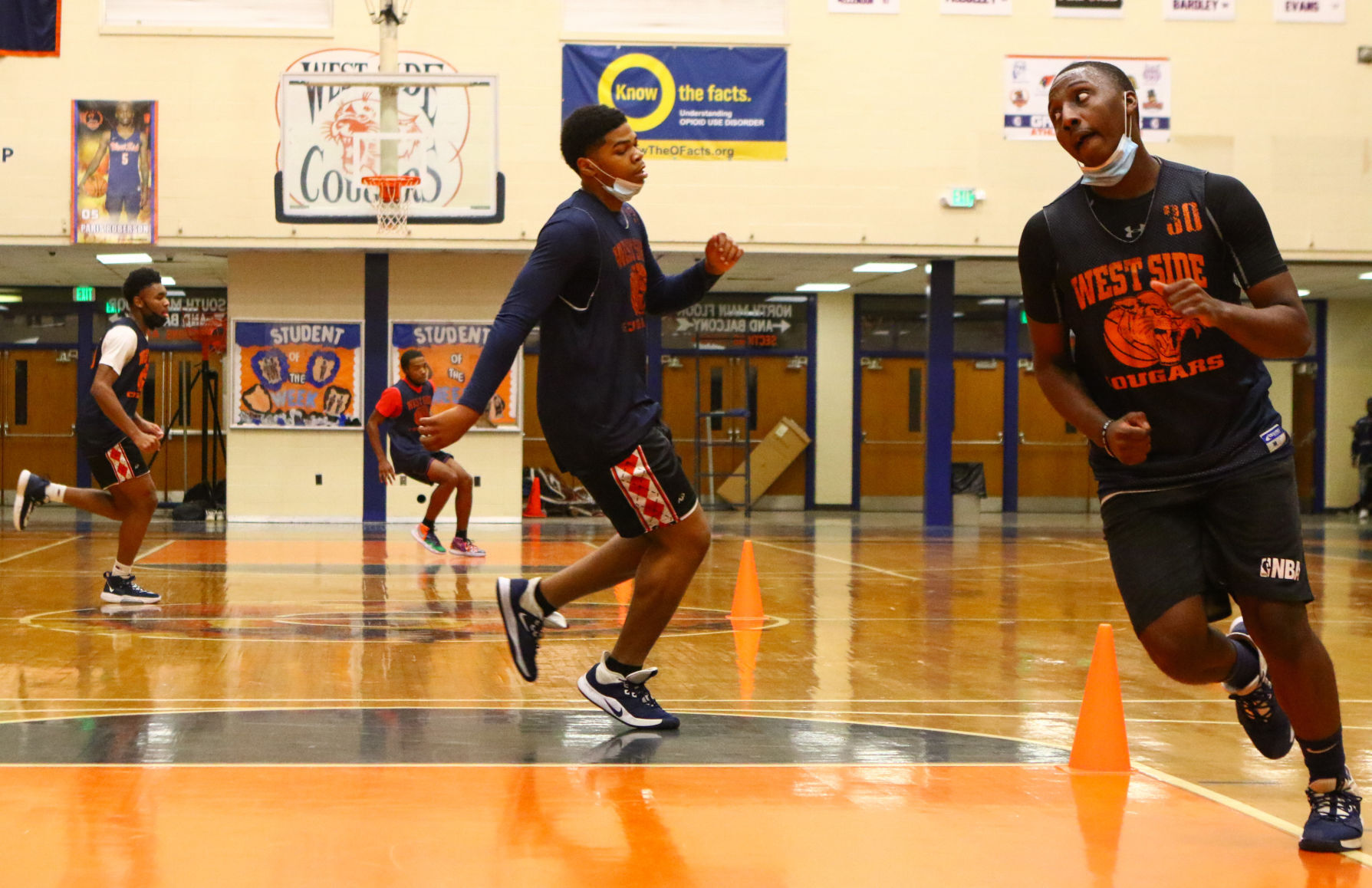West Side's first practice